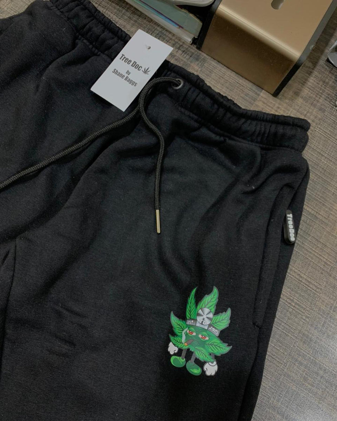 TreeDoc Black Joggers