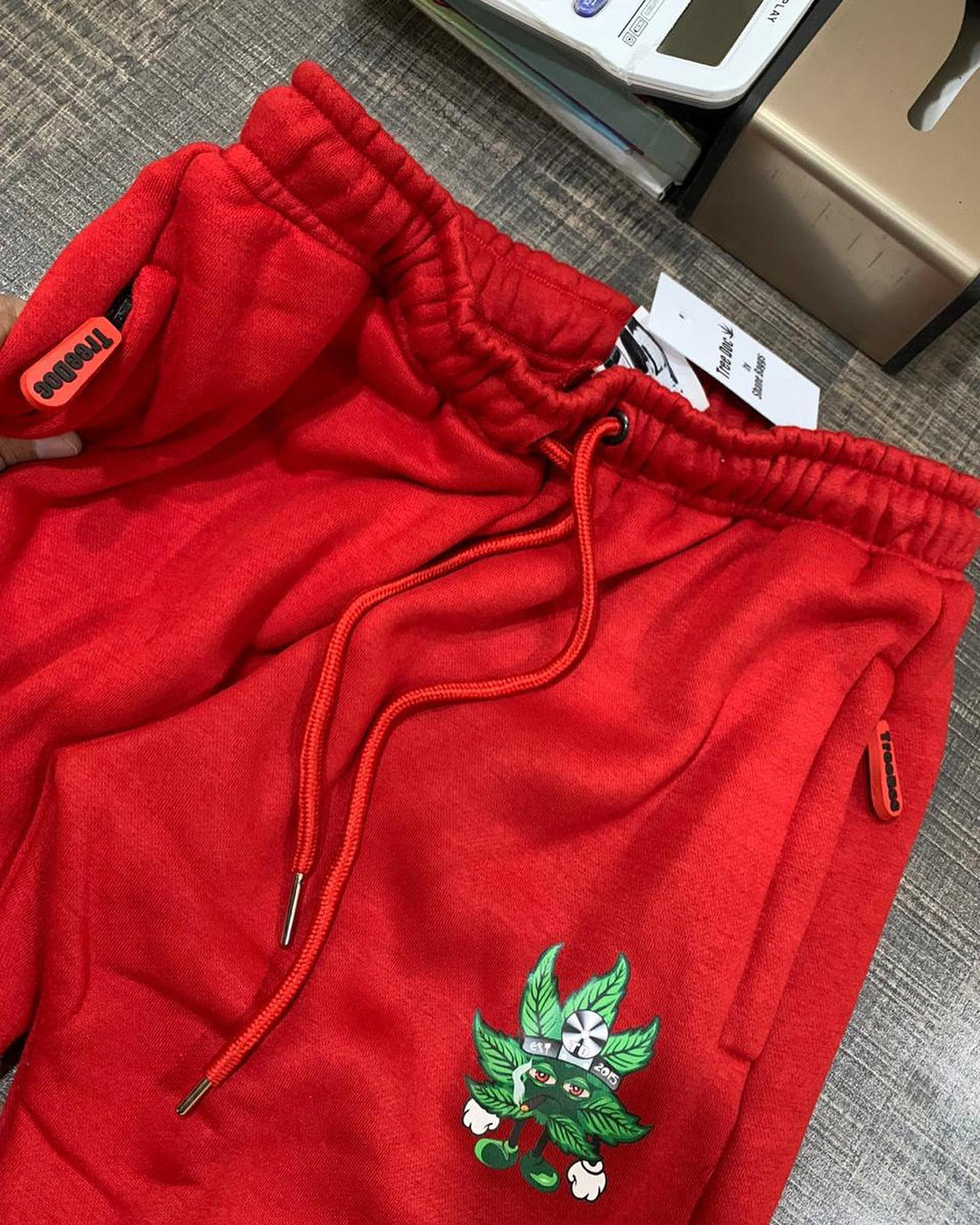 TreeDoc Red Joggers