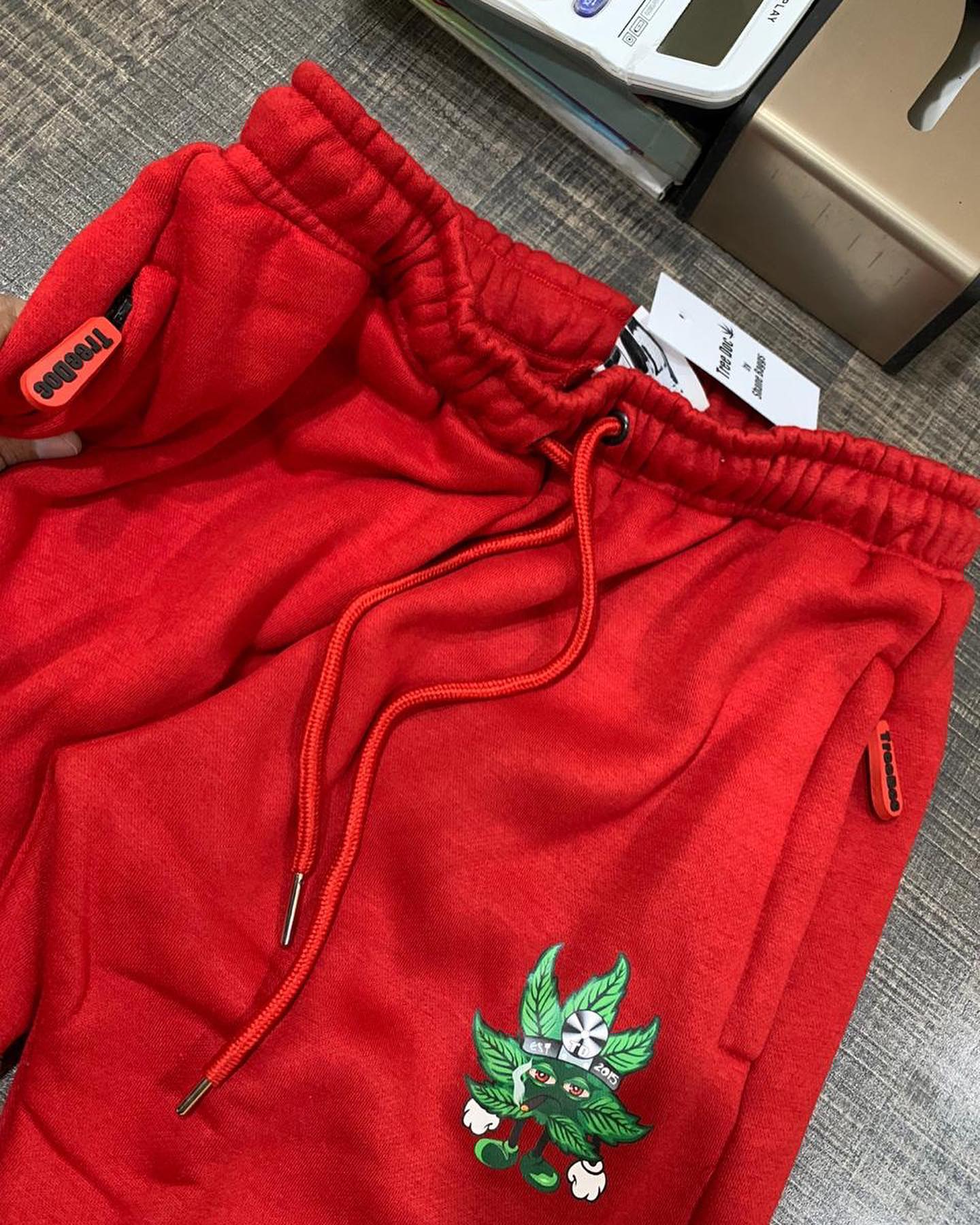 TreeDoc Red Joggers