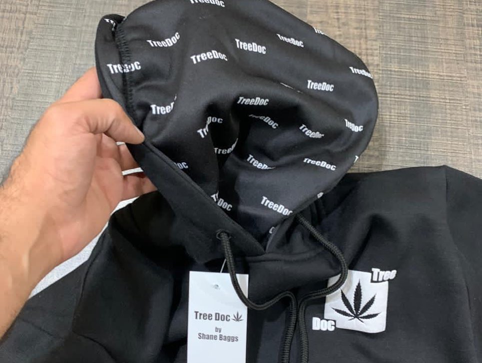 TreeDoc Black Hoodie