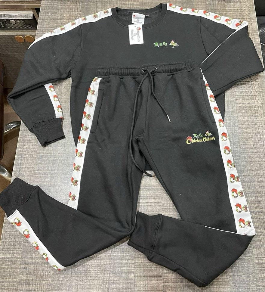 Chicken Chaser Tracksuit - Black